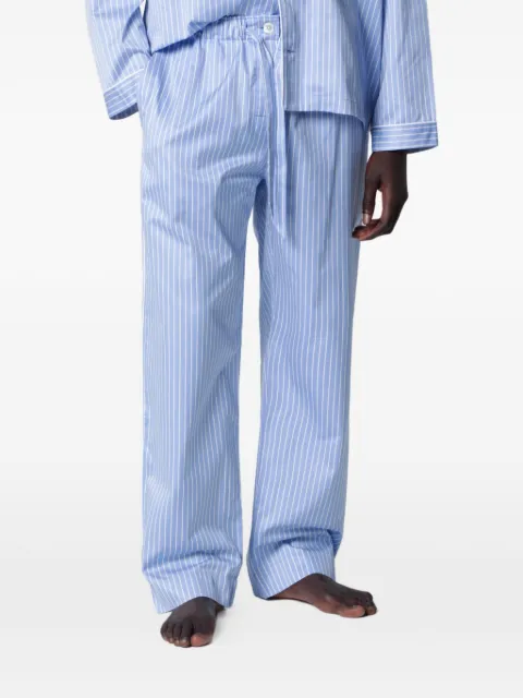 TEKLA striped pajamas trousers