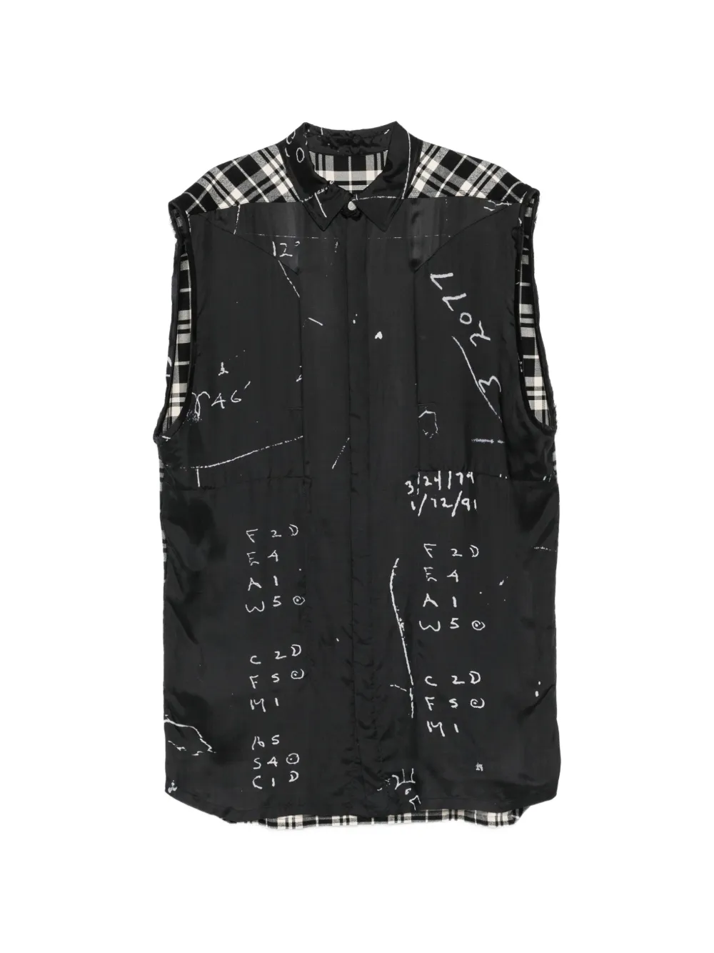 Rick Owens sleeveless top - Nero