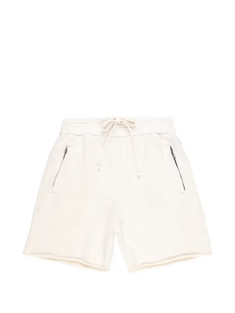 Les Tien zip-pocket raw-hem shorts