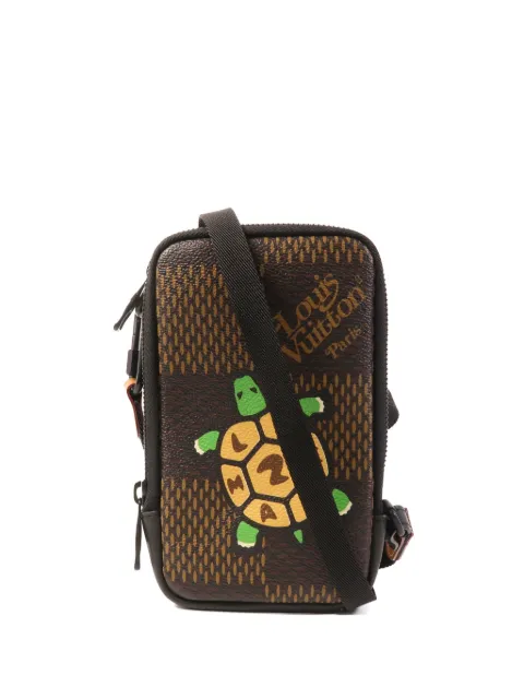 Louis Vuitton Pre-Owned Nigo turtle-print shoulder bag