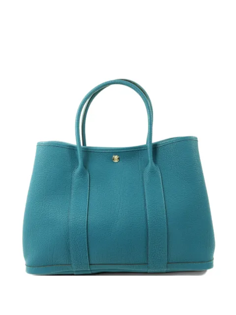 Hermès Pre-Owned 2018 PM Garden Party Negonda leather tote bag