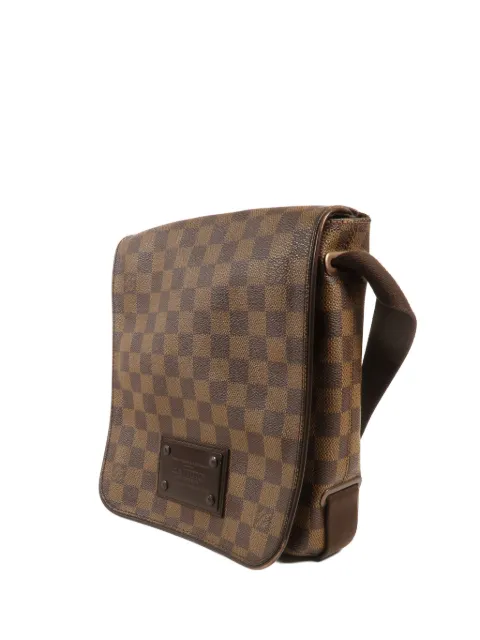 Louis Vuitton Pre-Owned PM Brooklyn Damier Ebène cross body bag