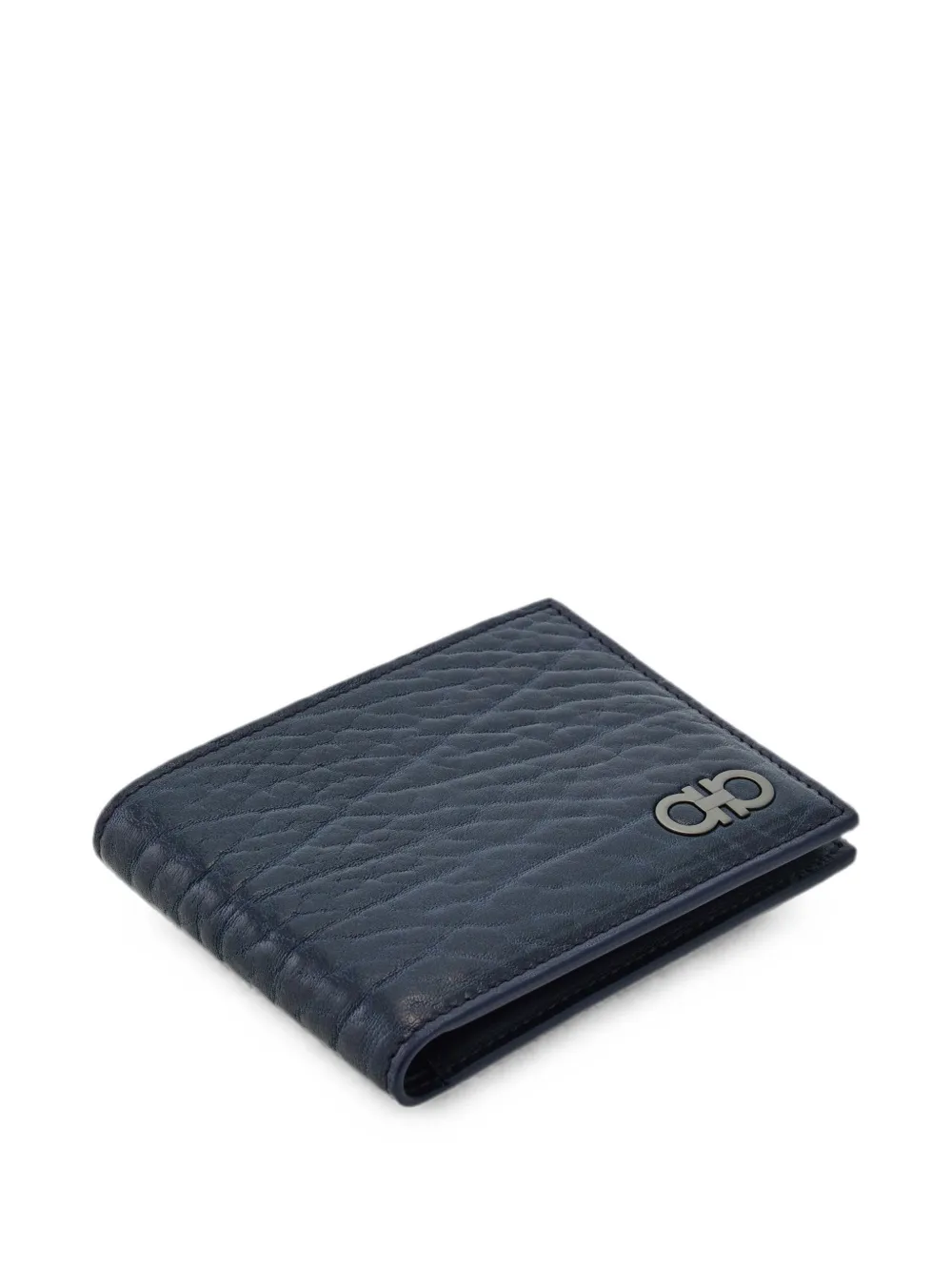 Ferragamo Gancini portemonnee Blauw
