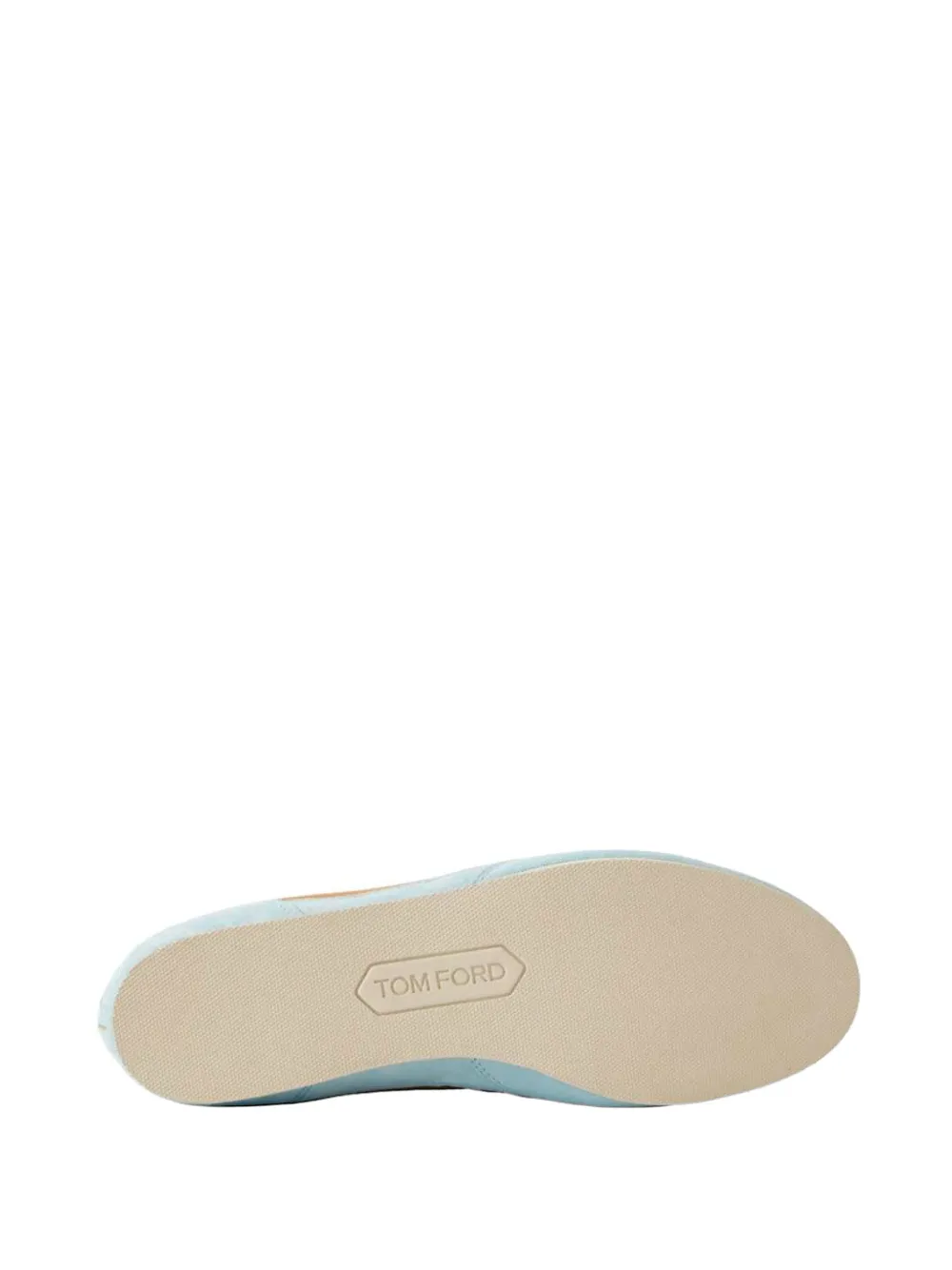 TOM FORD perforated panelled sneakers Blauw