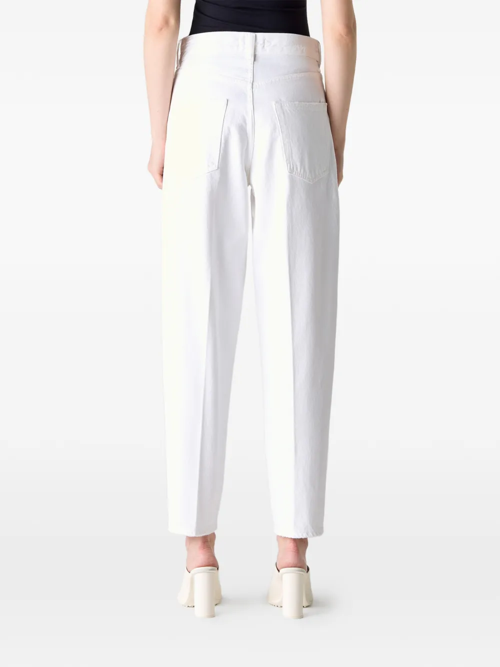 AGOLDE 80s straight jeans Wit