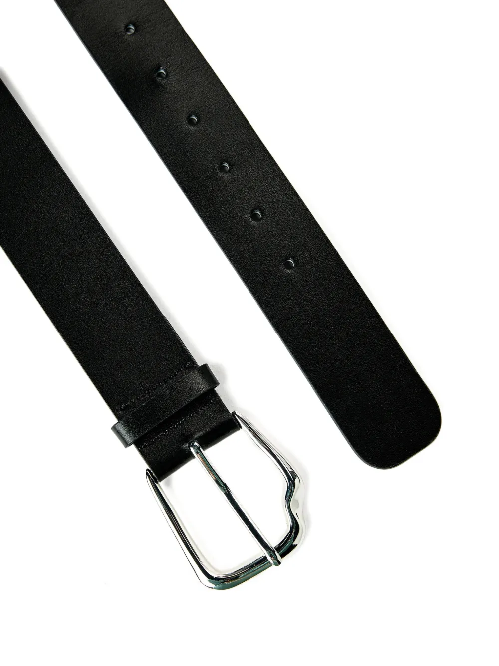 Christopher Esber Bitten Leather Belt In Brown