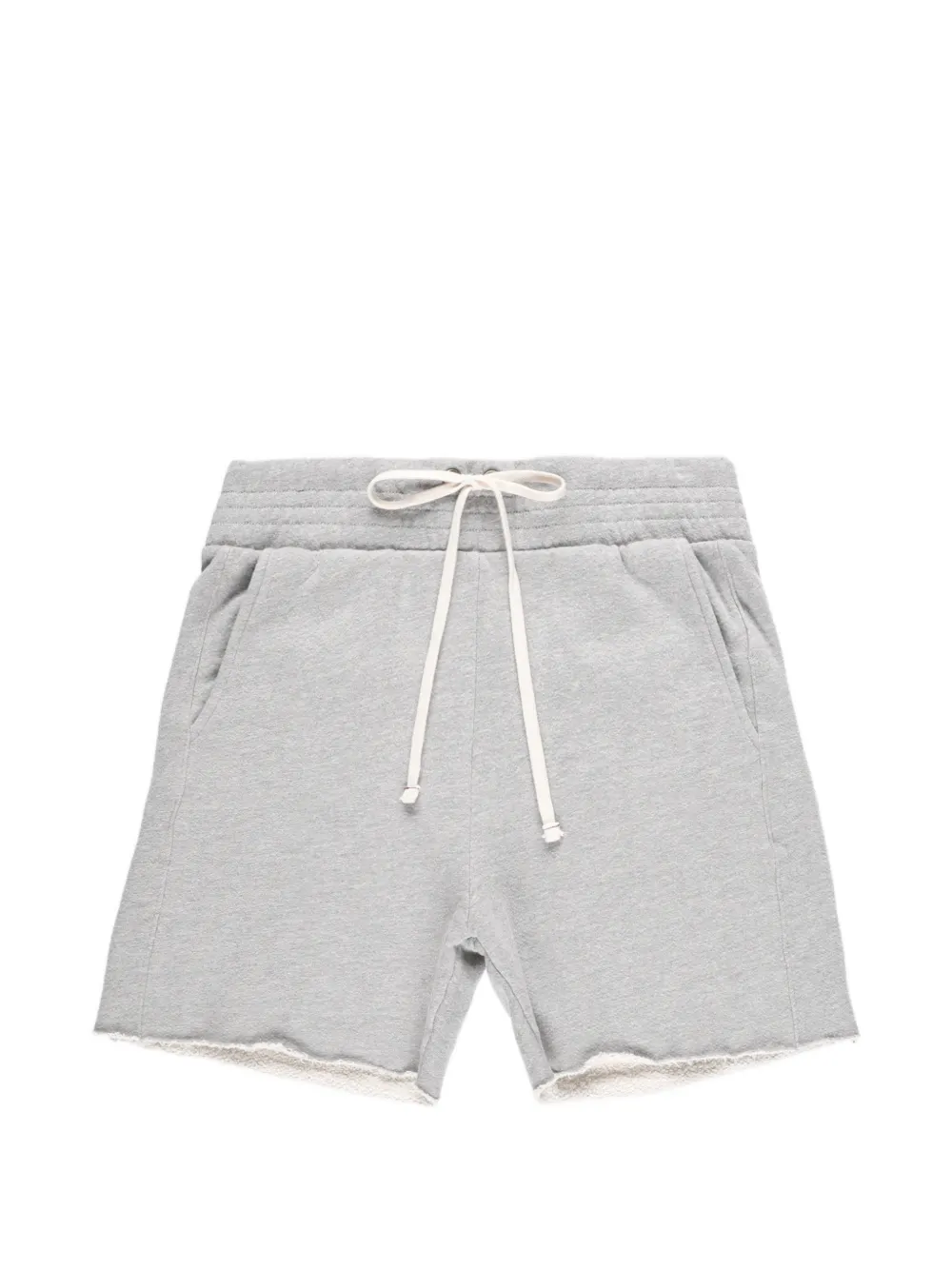 Les Tien Yacht raw-edge shorts - Grigio