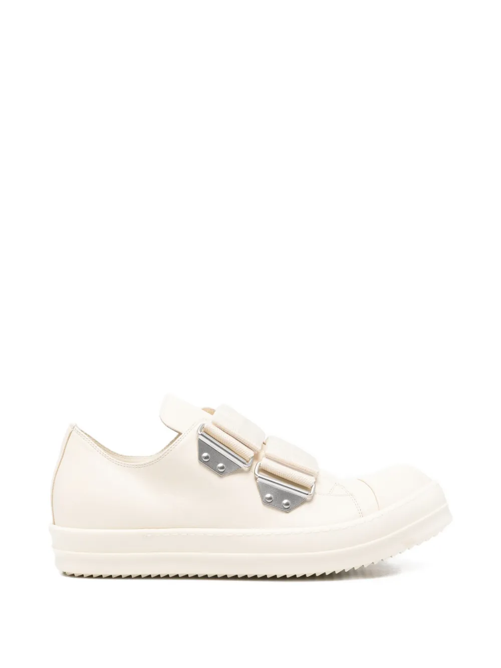 Rick Owens touch-strap sneakers - Toni neutri