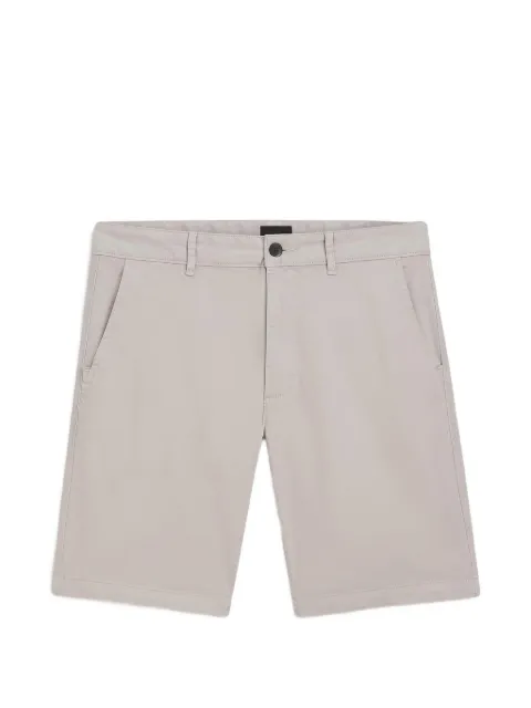 BOSS shorts slim de sarga de algodón