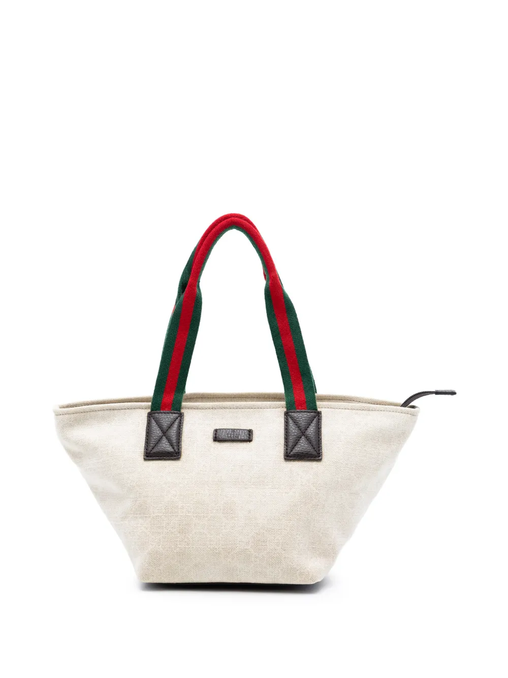Gucci Pre-Owned 2016-2026 GG Canvas Web tote bag - Braun