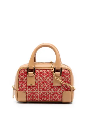 Loewe Pre-Owned 2021 Nano Canvas Amazona satchel