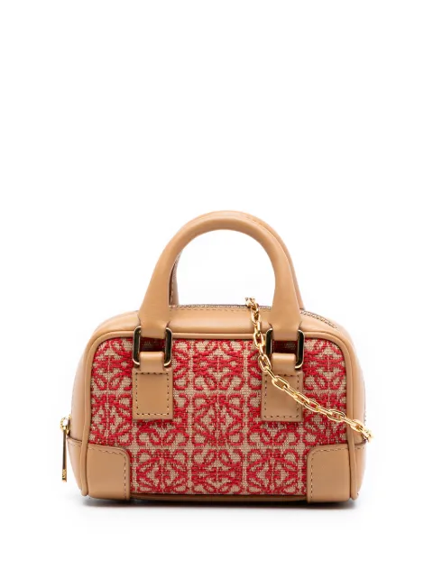 Loewe Pre-Owned 2021 Nano Canvas Amazona satchel