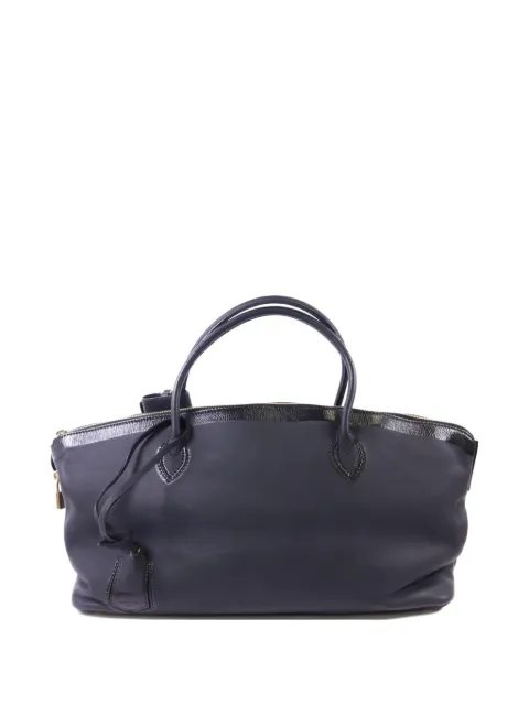 Louis Vuitton Pre-Owned Cuir Obsession Lockit tote bag