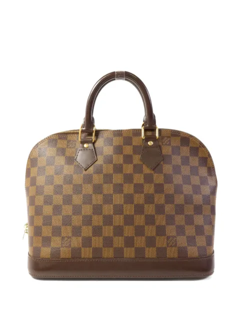 Louis Vuitton Pre-Owned Alma Damier hand bag