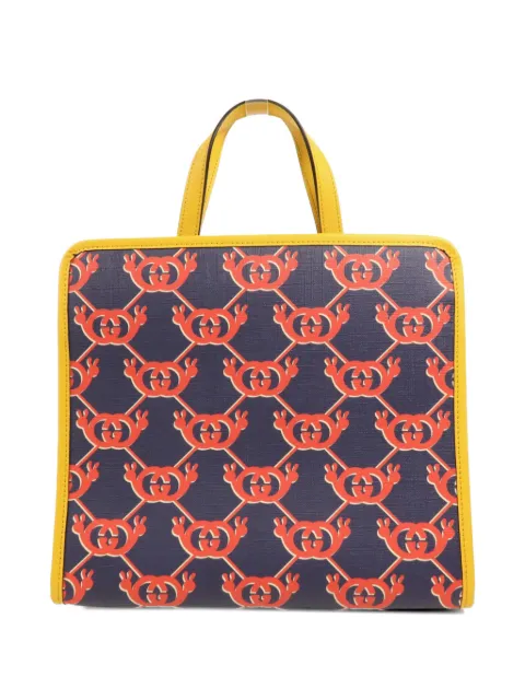 Gucci Pre-Owned monogram-patterned tote bag