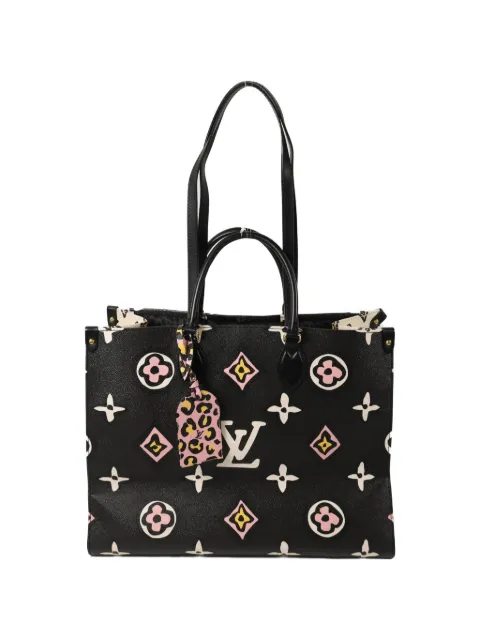 Louis Vuitton Pre-Owned GM OnTheGo monogram-patterned tote bag