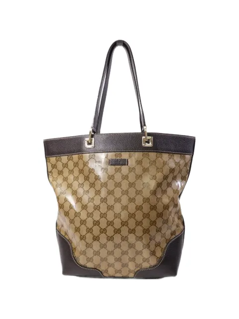 Gucci Pre-Owned GG-monogram coated-canvas tote bag