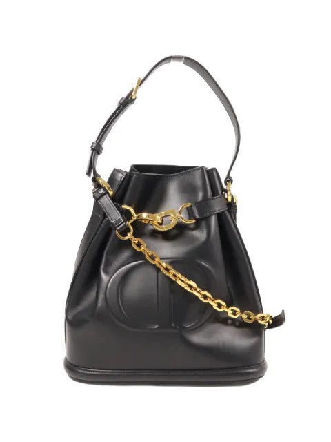 Christian Dior Pre-Owned C'est Dior logo-embossed bucket bag