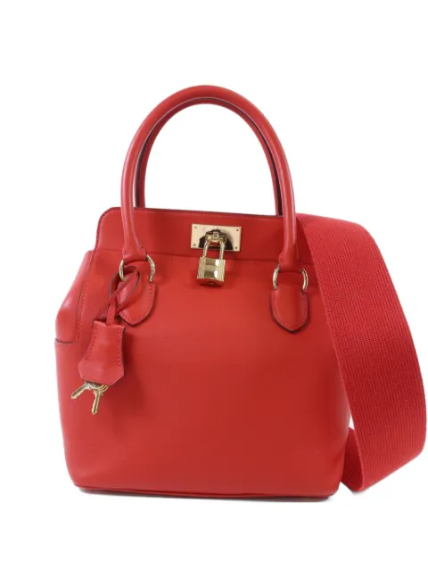 Hermès Pre-Owned Tool Box leather shoulder bag