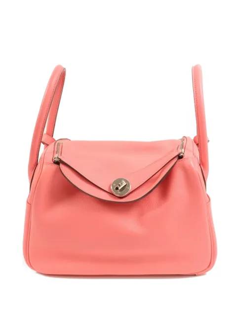 Hermès Pre-Owned 26 Lindy leather shoulder bag