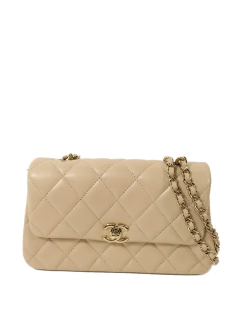 CHANEL Pre-Owned CC quilted crossbody bag