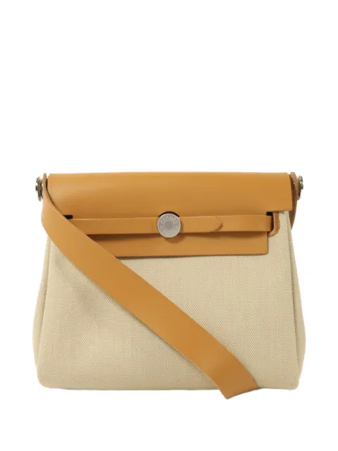 Hermès Pre-Owned mini Herbag canvas crossbody bag
