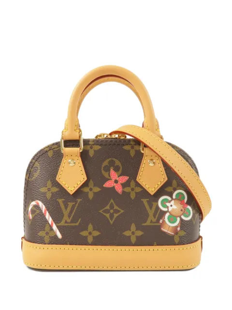 Louis Vuitton Pre-Owned nano Alma Vivienne Monogram tote bag