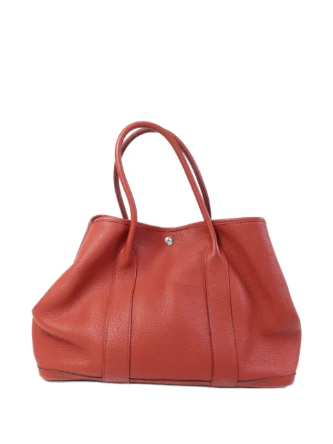 Hermès Pre-Owned 2025 Garden Party Negonda leather tote bag