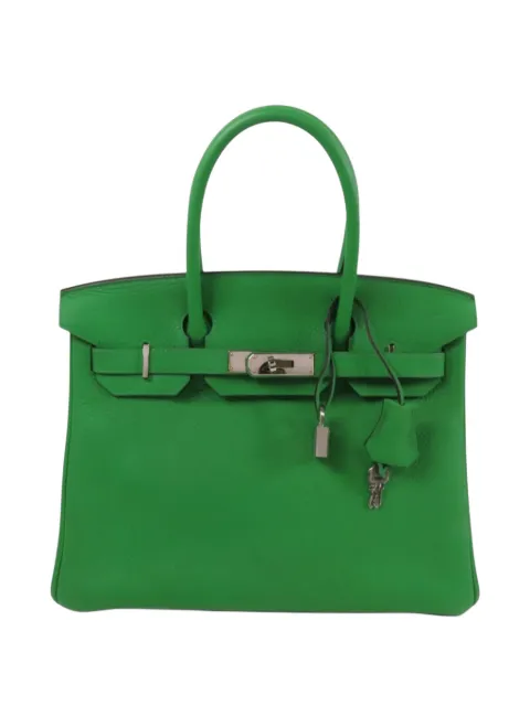 Hermès Pre-Owned 30 Birkin leather tote bag
