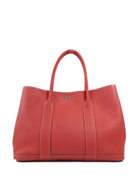 Hermès Pre-Owned Garden Party leather tote bag