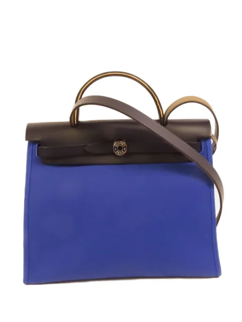 Hermès Pre-Owned Herbag PM canvas tote bag