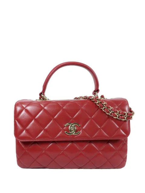 CHANEL Pre-Owned Trendy CC quilted lambskin tote bag