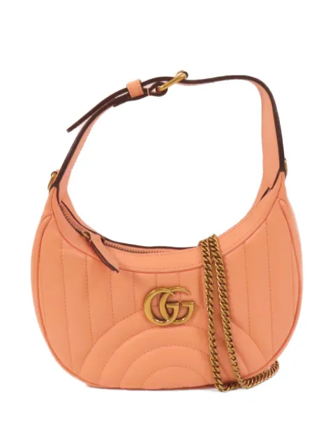 Gucci Pre-Owned GG Marmont half-moon tote bag