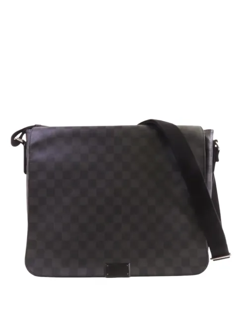 Louis Vuitton Pre-Owned GM District Damier Graphite messenger bag
