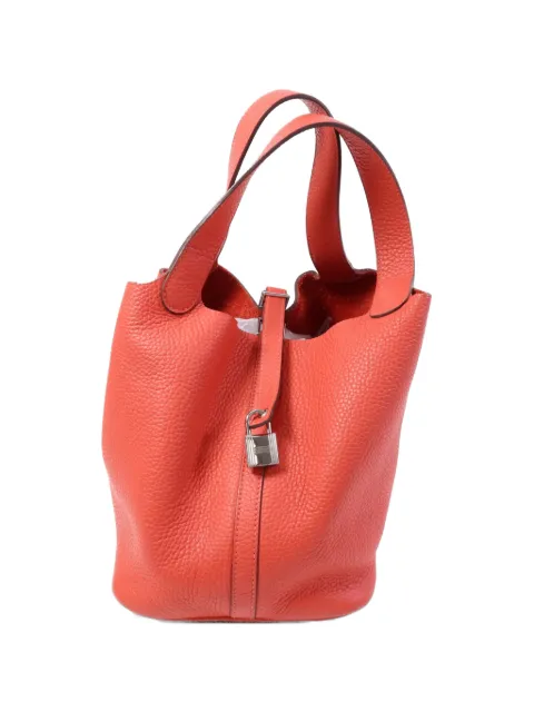 Hermès Pre-Owned Picotin MM leather tote bag