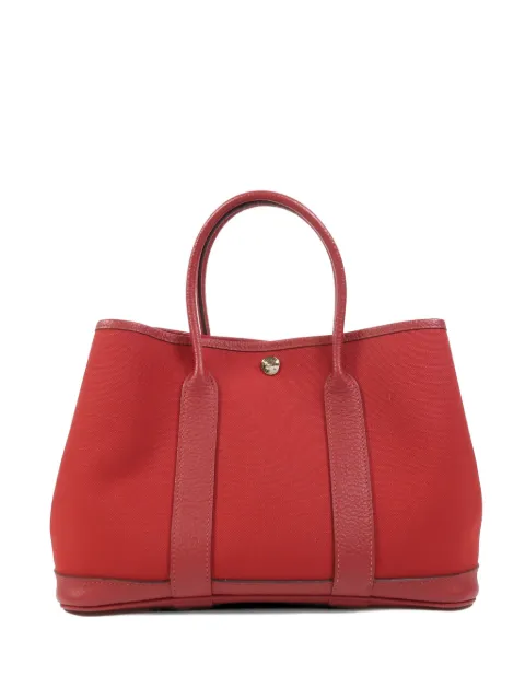 Hermès Pre-Owned Garden Party canvas tote bag