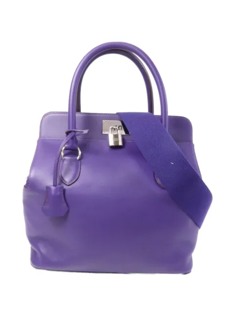 Hermès Pre-Owned Toolbox 26 leather tote bag