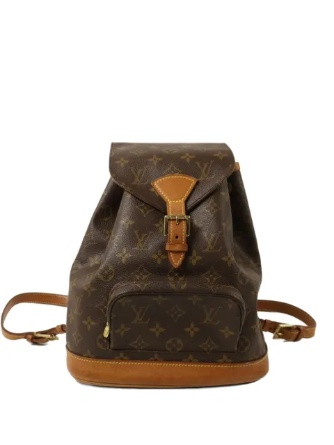 Louis Vuitton Pre-Owned mini Montsouris monogram backpack
