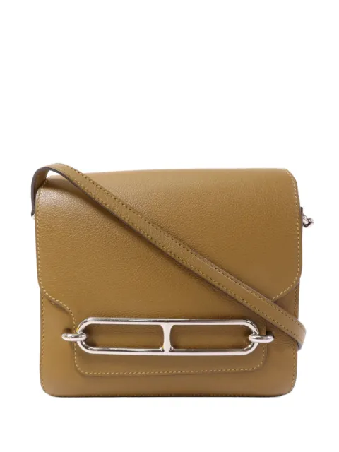 Hermès Pre-Owned 2019 mini Roulis leather crossbody bag