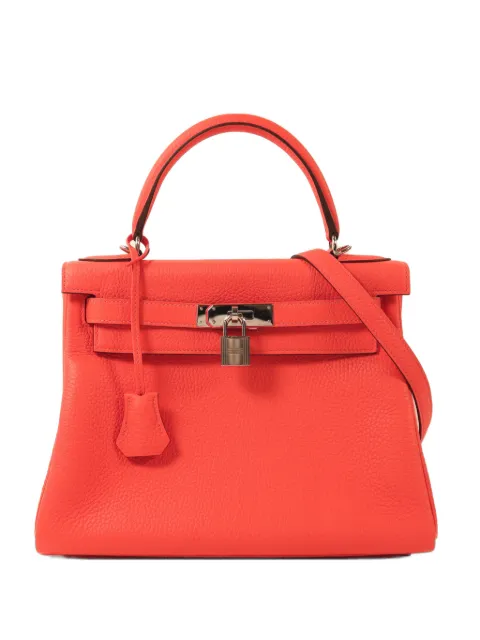 Hermès Pre-Owned 28 Kelly Taurillon Clemence-Leather tote bag