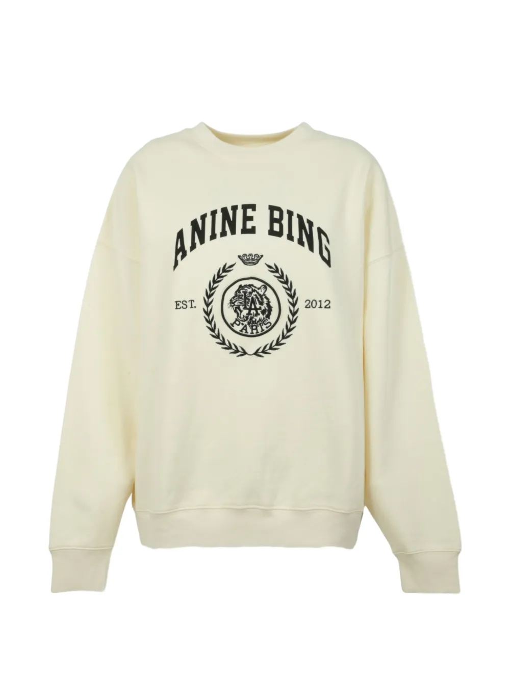 ANINE BING Miles Collegiate sweatshirt - Toni neutri