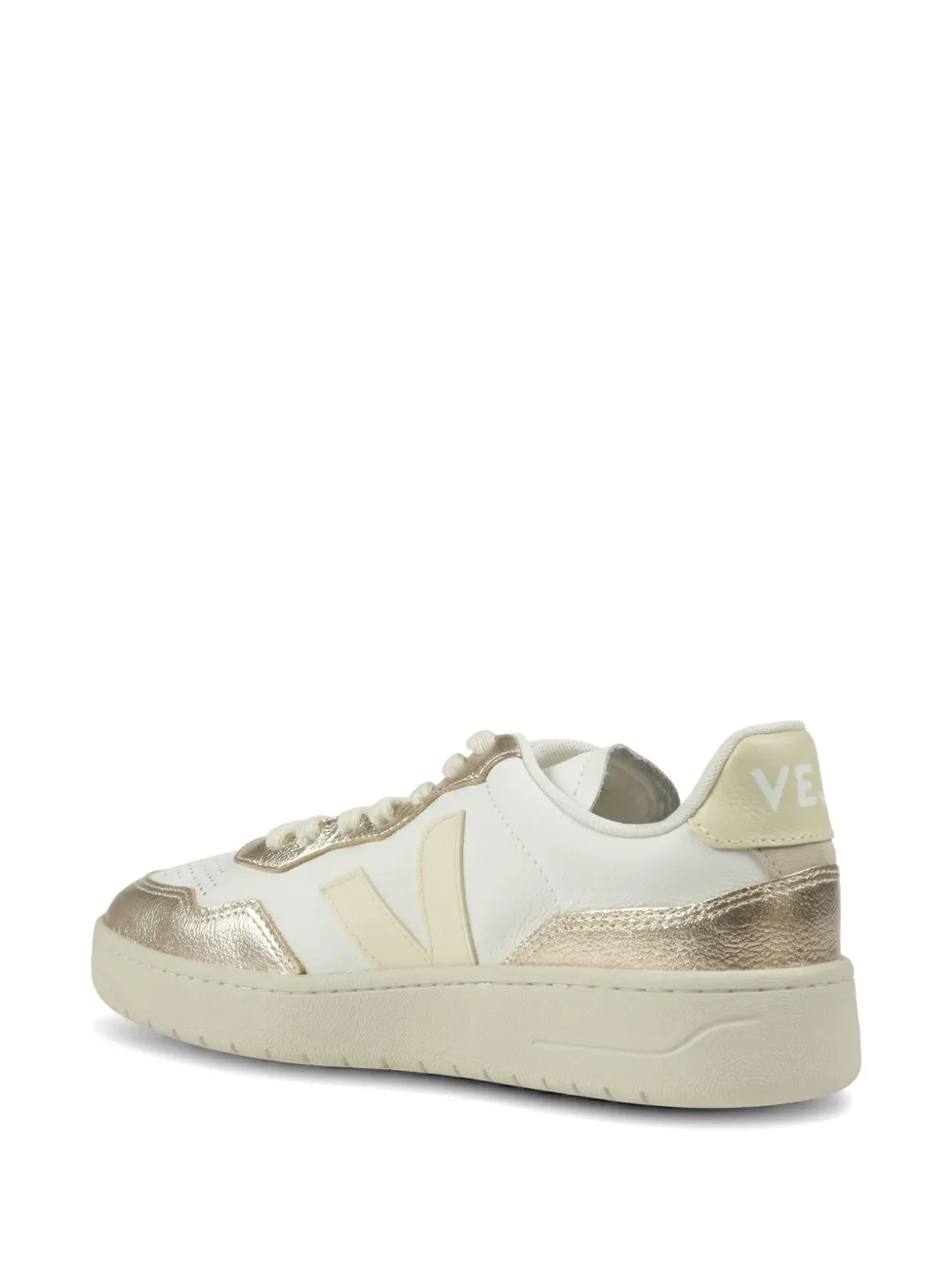 VEJA V-90 leather sneakers Wit