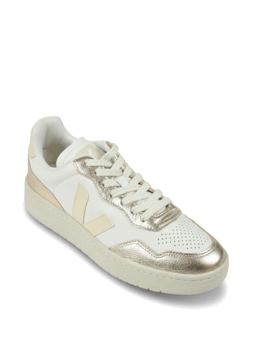 VEJA V-90 leather sneakers Wit