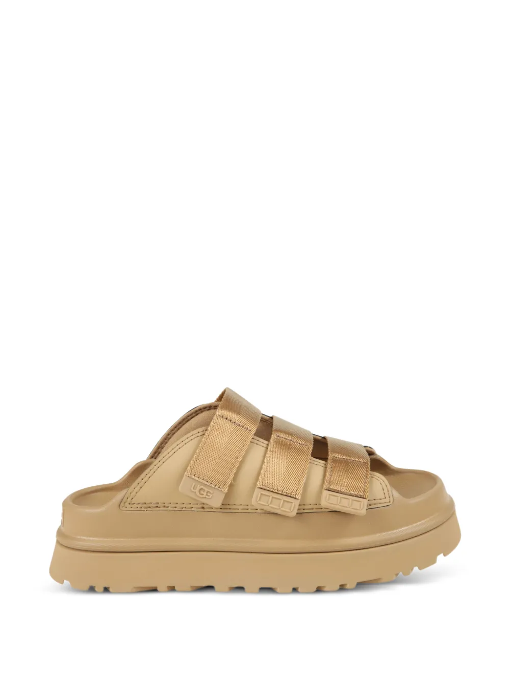 UGG GoldenGlow touch-strap sandals Beige