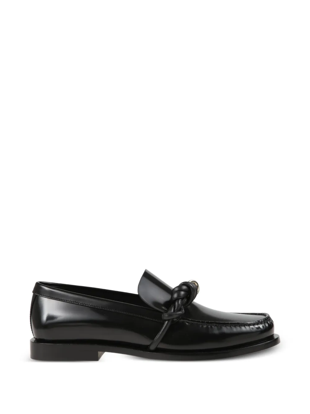 Jil Sander Mocassini Tangle con nodo - Nero