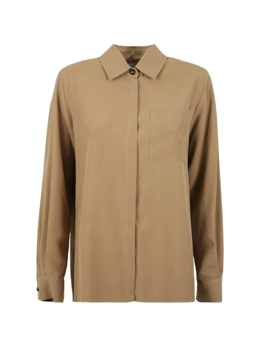 Max Mara Camicia in seta - Toni neutri