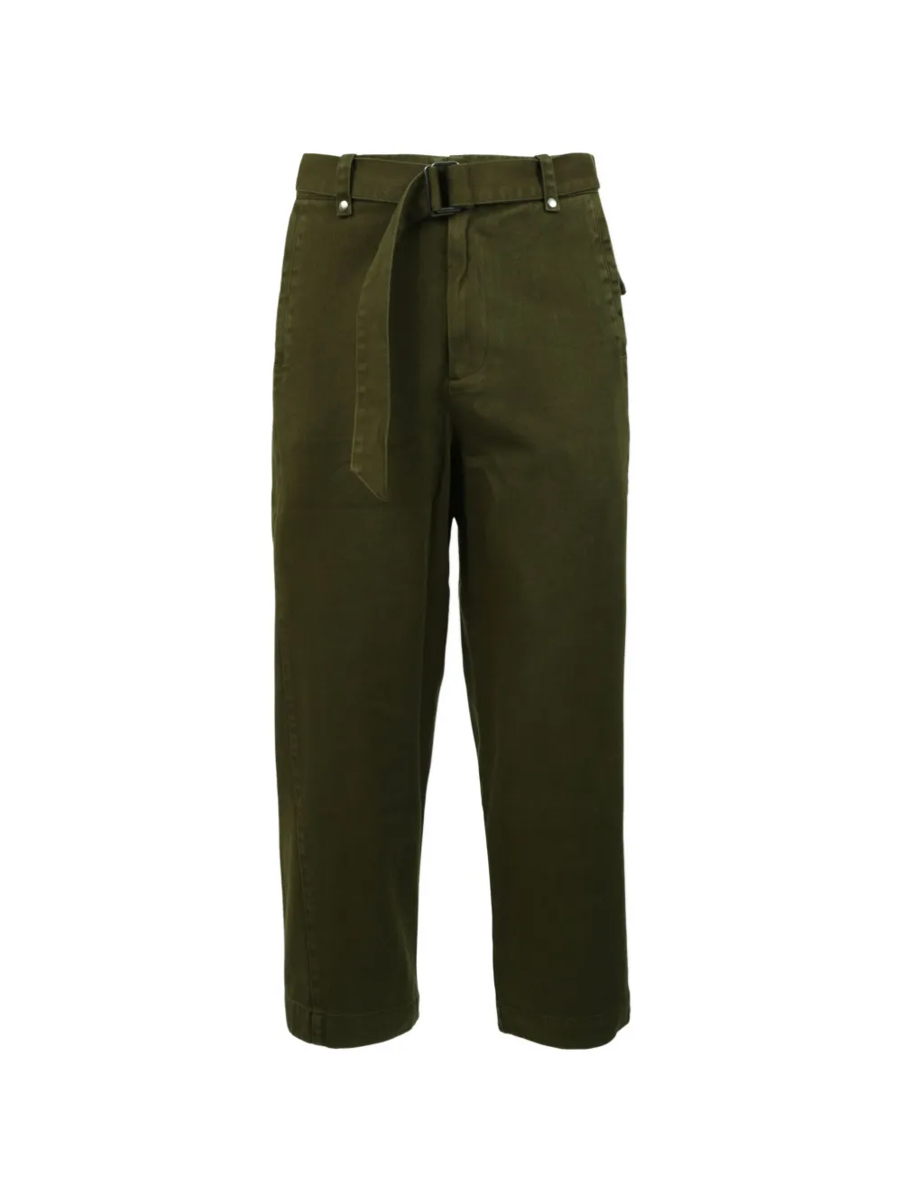 ENTIRE STUDIOS Gully belted trousers - Verde
