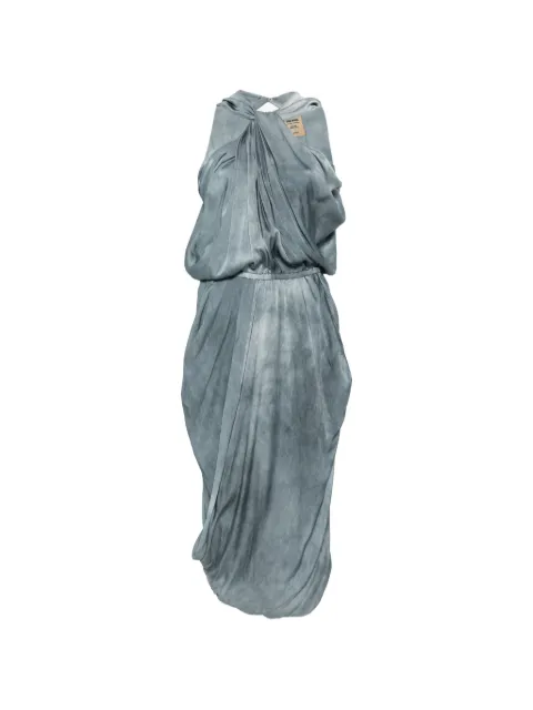 Uma Wang Agnes draped midi dress