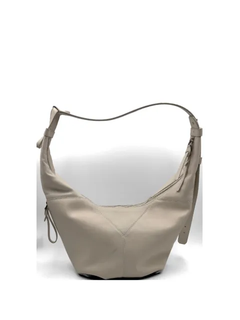 Bonastre S Bow panelled leather shoulder bag