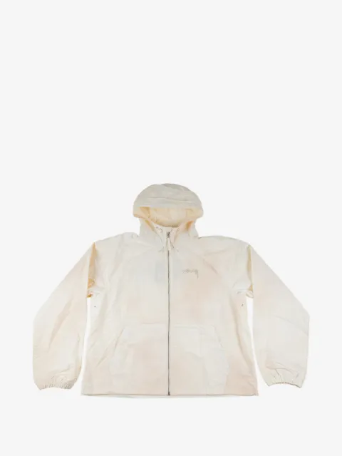 Stüssy Beach Shell wave-dye hooded jacket